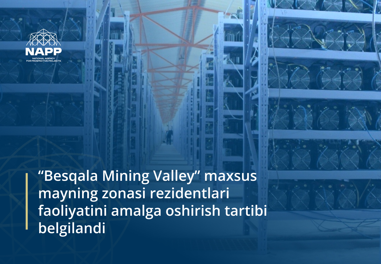 “Besqala Mining Valley” maxsus mayning zonasi rezidentlari faoliyatini amalga oshirish tartibi belgilandi